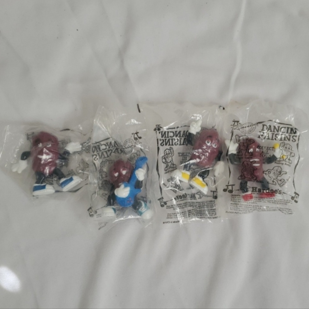 Hardee's Dancin' California Raisins 2001 New In Package